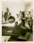Westinghouse - Men testing vapor lamp
