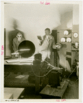 Westinghouse - Men testing vapor lamp