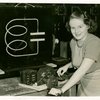 Westinghouse - Woman with radio