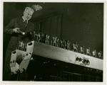 Westinghouse - Man playing musical machine using light beams