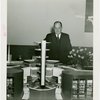 Westinghouse - Building - Man inspecting model