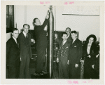 Westinghouse - Time Capsule - Grover Whalen and officials with time capsule