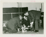 Westinghouse - Time Capsule - Men laying time capsule on ground