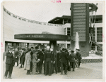Westinghouse - Time Capsule - Crowd outside time capsule exhibit