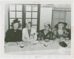 Women's Groups - Anna Neagle, Dorothy Frooks, Anna Dross and Bertha McCann at luncheon