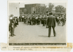 Works Progress Administration - Schoolchildren - Outside of W.P.A. building