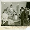 Works Progress Administration - Schoolchildren - Watching woman demonstrate spinning wool
