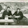Yugoslavia Participation - Grover Whalen and Constantin Fotich (Ambassador) signing contract