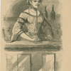 Captain Meg, the hostess of the den in Orange Street