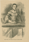 Captain Meg, the hostess of the den in Orange Street