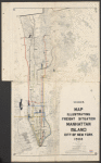 H4. Map (Scheme B) illustrating freight situation, Manhattan Island, 1908.