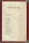 Dinner [sponsored by] Diner Restaurant [at] Diner - Williamsburg, Brooklyn, NY