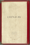 Dinner [sponsored by] Diner Restaurant [at] Diner - Williamsburg, Brooklyn, NY