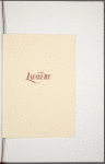 Lunch menu, restaurant Lafayette at the Drake Swissôtel