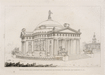 View of a design for a monument and to perpetuate the victories of Trafalgar and Waterloo, &c. &c