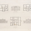 Villa. Design for Thomas Swinnerton, Esq. ; Villa at Tringham, the seat of William Pread, Esq.