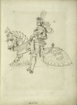 Knight on horseback, MCCCC
