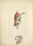 [Knight,] 1400; [Half length figure of a woman]