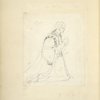 Woman wearing veil kneeling in prayer