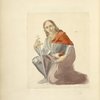 Knight with sword kneeling
