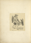 Man with falcons perched on frame