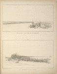 No. XXIX. The Balize at the mouth of the Mississippi; No. XXX. The Mississippi at New Orleans