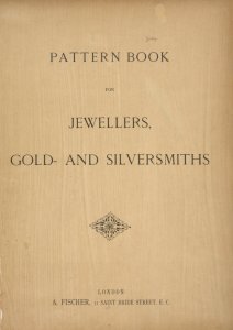 Pattern book for jewellers, gold- and silversmiths
