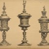 Cups in gilt silver.