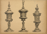 Cups in gilt silver.
