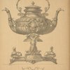 Design for silver teapot.