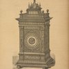 Enamelled clock case.
