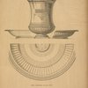 Silver christening cup and salver.