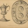 Silver communion cup and salver (2nd half of 16th century).
