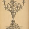 Bronze candelabrum.
