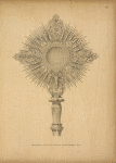Monstrance of the holy Genoveva in the Pantheon, Paris.