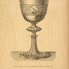 Communion cup in silver, gilt enamelled and mounted with precious stones.
