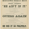 Hush! The bogie man