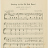 Husking in the old red barn