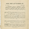 Kiss and let's make up
