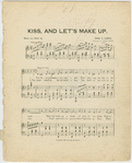 Kiss and let's make up