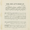 Kiss and let's make up