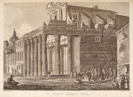 The temple of Antoninus & Faustina.    - text