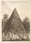 The Pyramid of Caius Cestius.   - text