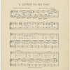 A letter to his dad