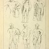 Six male figures