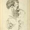 Three studies of men's heads