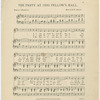 The party at Odd Fellow Hall