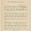 The wandering boy's return