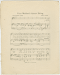 Your mother's apron string