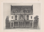 France. Maison Élevée, rue St. Georges